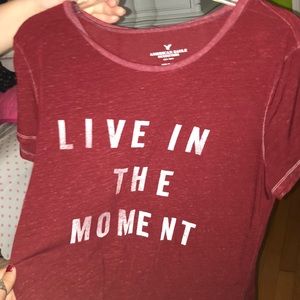 American Eagle Live In the Moment too